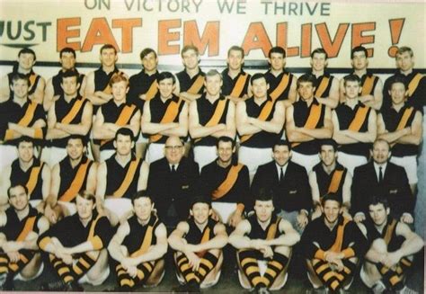 1967 Premiership Richmond Football Club Richmond Afl Team Photos