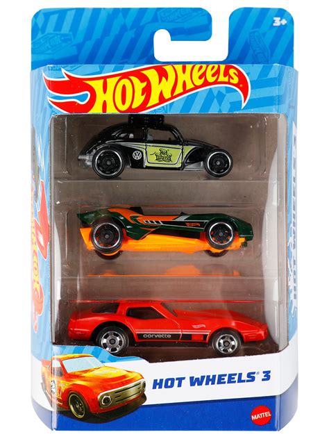 Hot Wheels 3 lü Araba Seti 3 Yaş Yeşil Fiyatı MTL K5904 STD 18