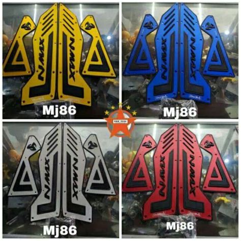 Jual Bordes Nmax Lama Model Emc Promo Pijakan Kaki Akai Racing Pnp Di