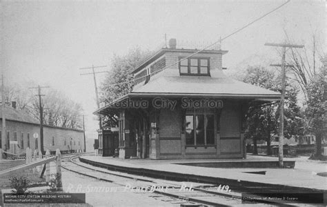 Postcard Railroad Station Peace Dale Rhode Island Railroad History