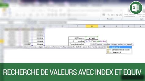 Découvrir 190 imagen equiv formule excel fr thptnganamst edu vn