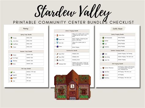 Stardew Stardewvalley Stardewvalleychecklist Communitycenter Games