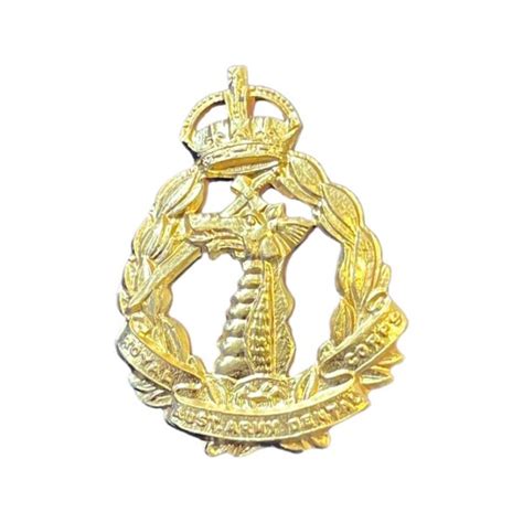 Royal Australian Army Dental Corps Hat And Collar Badge Qc A255