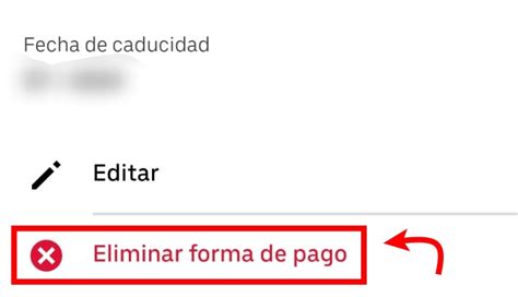 Cómo puedo eliminar mi tarjeta de crédito de mi perfil de Uber ENTER CO