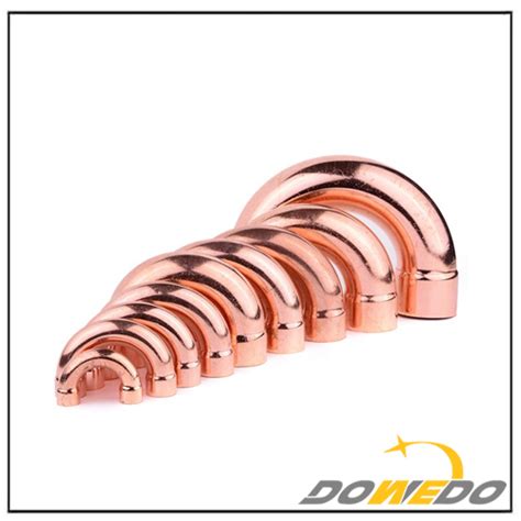 U Shaped Copper Fitting Pipe Brass Tubes Copper Pipes