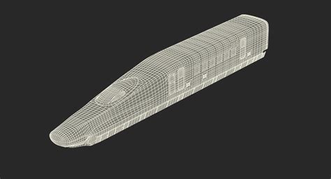 3D Speed Train Shinkansen E5 - TurboSquid 1272205