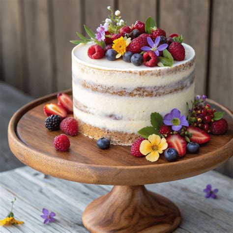 Naked Cake Magic How To Make Stunning Minimalist Desserts At Home Rifod