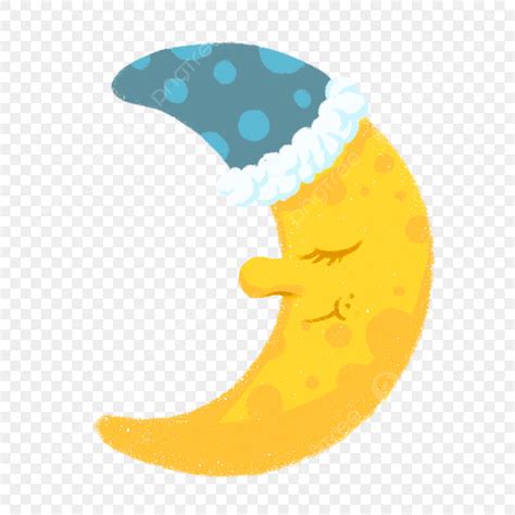 Hình ảnh Orange Yellow Moon Cartoon Water Color Clip Art PNG Mặt