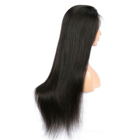 Virgin Brazilian Straight Hair Lace Front Wigs Lfwbst