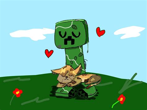 Cute Creeper Wallpaper