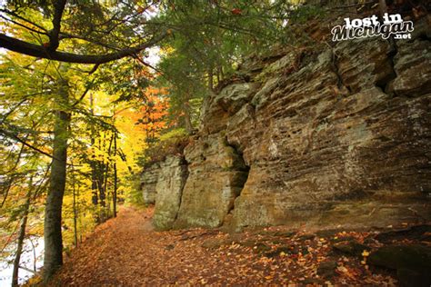 The Grand Ledge in Autumn - Lost In Michigan