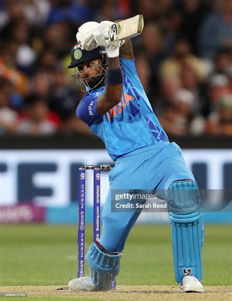 Hardik Pandya Of India During The Icc Mens T20 World Cup Semi Final