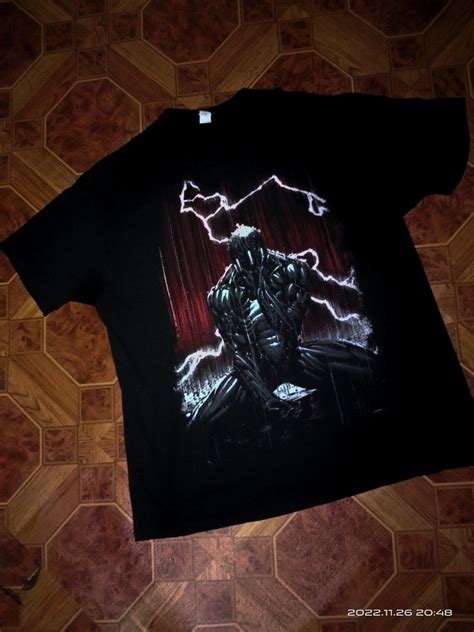 Vintage Marvel Mad Engine Spiderman Mega Print T Shirt Carnage Venom