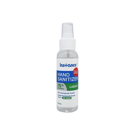 Instance Hand Sanitizer Liquid 100mL Food Grade Indonesia