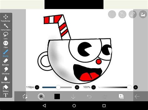 Mi Dibujo De Cuphead Cuphead Amino