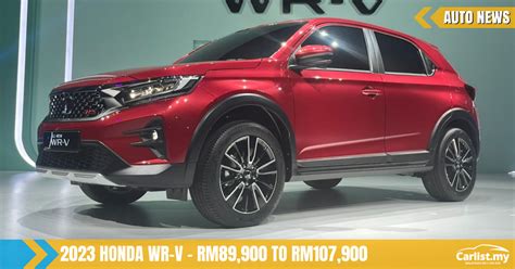 Honda Wr V Launched In Malaysia Four Variants From Rm