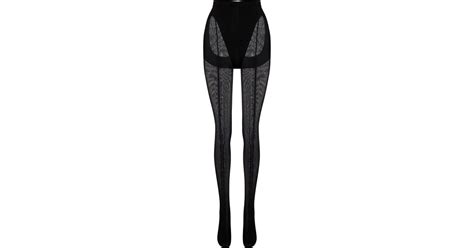 Mugler X Wolford Tights In Black Lyst