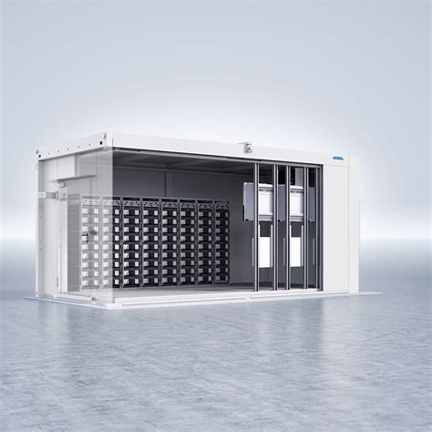 POWER SAFE Li Ion Battery Storage System With Fire Protection