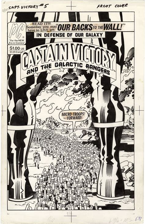 Gallery Of Comic Art By Jack Kirby Captain Victory And The Galactic