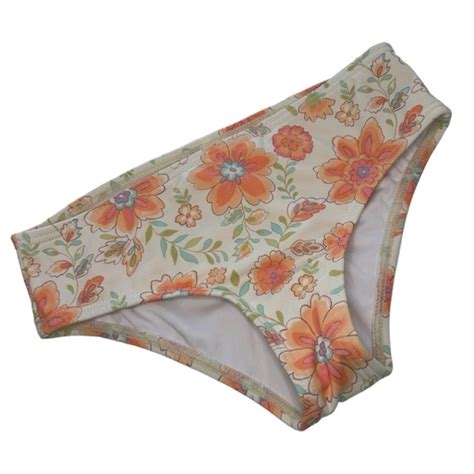 Billabong Swim Billabong Long Lost Hippie Two Piece Ruffle Floral Bikini Set Nwot Girls Size