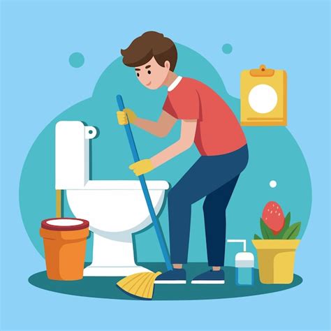 Premium Vector Effective Toilet Cleaning Tips For A Sparkling Bathroom