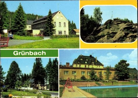 Ansichtskarte Postkarte Grünbach im Vogtland FDGB akpool de