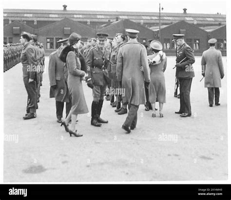 Negative Visit Of The King And Queen To Central Ordnance Depot