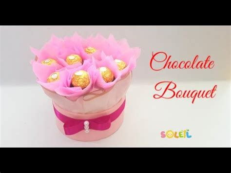 Cara Membuat Buket Coklat Diy Ferrero Rocher Bouquet Easy And Simple