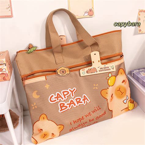 Largeloohg Bolsa Tutorial De Lona Capivara Para Estudantes De Grande