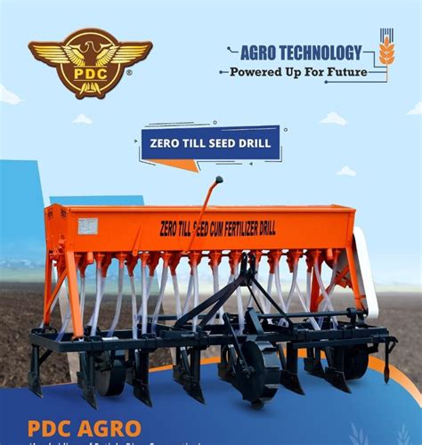 PDC Agro Mild Steel Zero Till Seed Drill For Agriculture At Rs 65000