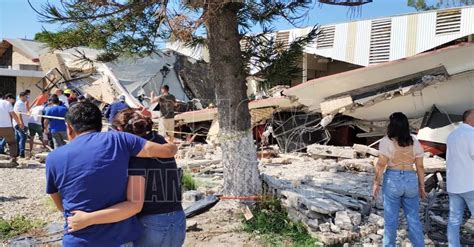 Hoy Tamaulipas Tragedia En Ciudad Madero Se Derrumba La Iglesia De La