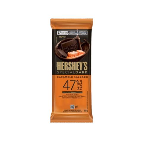 Hershey's Caramelo Salgado - Chocolate Hershey's Crocante De Caramelo Salgado Special Dark 80g ...