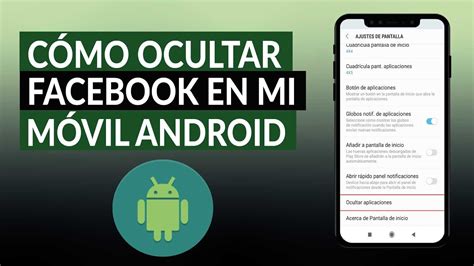 Cómo ocultar FACEBOOK en mi móvil ANDROID Con y sin aplicaciones