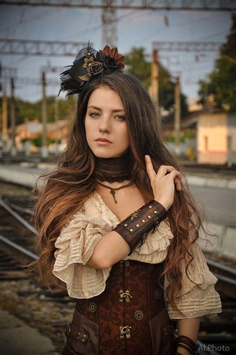 Steampunk Alexandra Train By Allsteam Steampunk Cosplay Pirate