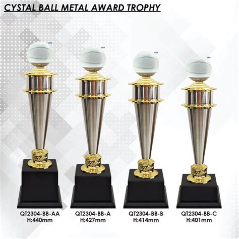 Qt Gbb Gold Basketball Crystal Ball Crystal Award Trophy Sizes