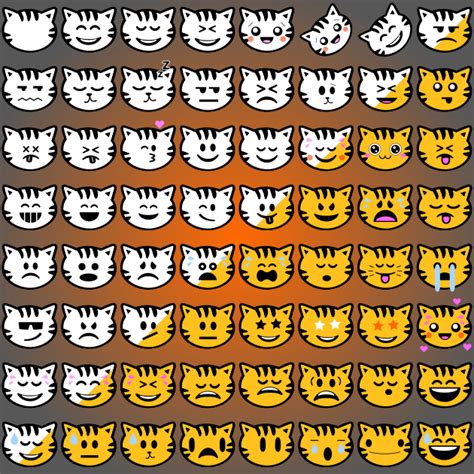 Free Cat Emoticons by Magory