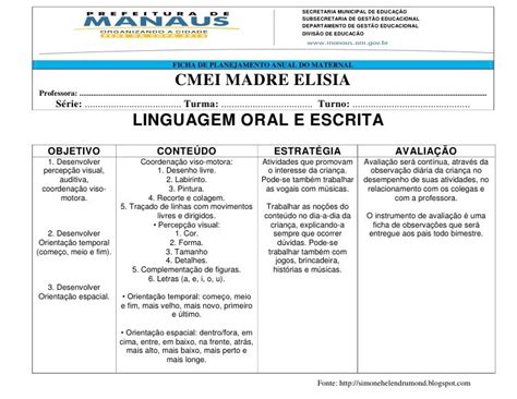 Plano De Aula Maternal De 2 A 3 Anos Bncc Maternidade Hospital