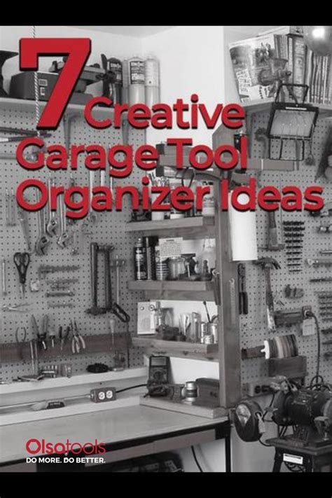 7 Creative Garage Tool Organizer Ideas | Olsa Tools 🧰 | Garage tool ...