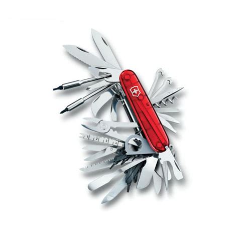 Canivete Victorinox Swisschamp Xlt Vermelho Transl Cido