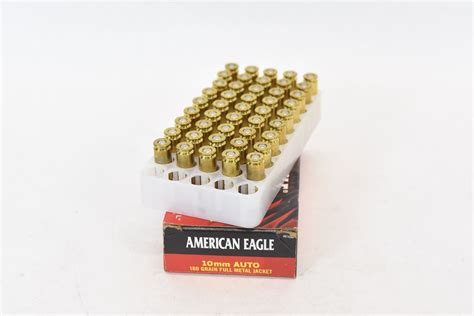 45 Rounds Federal American Eagle 10mm 180gr Fmj Ammunition Landsborough Auctions