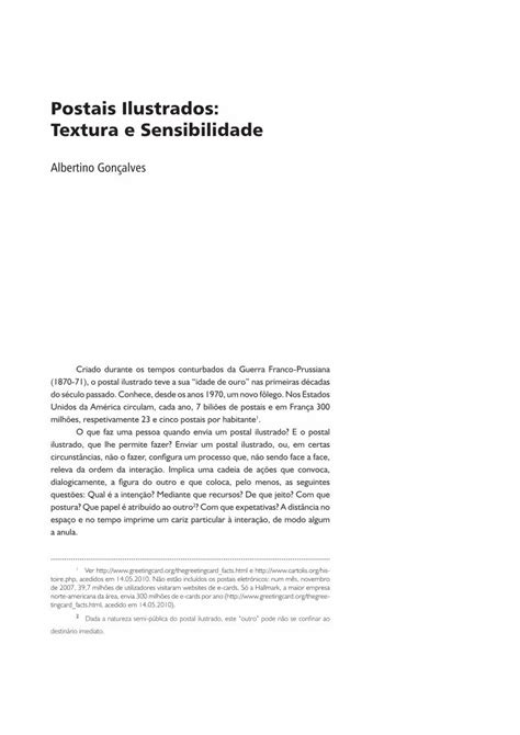 Pdf Postais Ilustrados Textura E Sensibilidade · Poema De Mário De Sá Carneiro Endereçado A