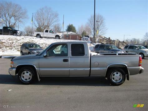 2000 Pewter Metallic Gmc Sierra 1500 Slt Extended Cab 42989893