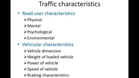 TRAFFIC ENGINEERING Traffic Characteristics YouTube