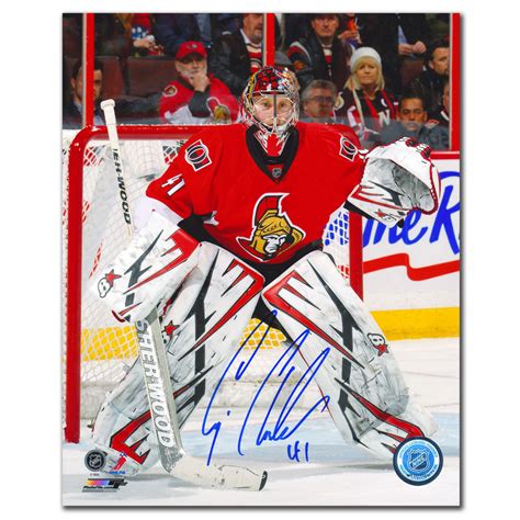 Craig Anderson Ottawa Senators Autographed 8x10 NHL Auctions