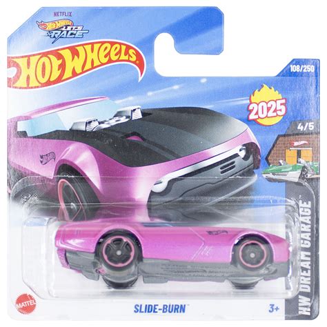 ماشین دکوری مدل Slide Burn برند Hot Wheels