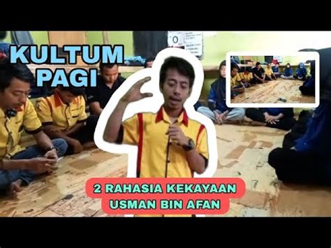 Rahasia Kekayaan Usman Bin Afan Youtube