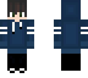 Blue hoodie boy | Minecraft Skin