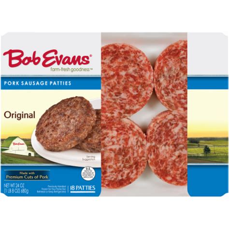 Bob Evans® Original Pork Sausage Patties, 24 oz - Kroger