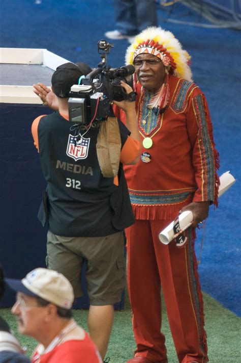 Redskins Mascot Chief Zee