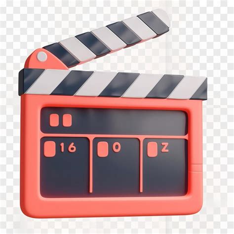 Premium Vector Clapperboard Video Icon On White Background